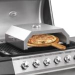 Provira Pizzaoven met keramische steen voor gas-/houtskoolbarbecue