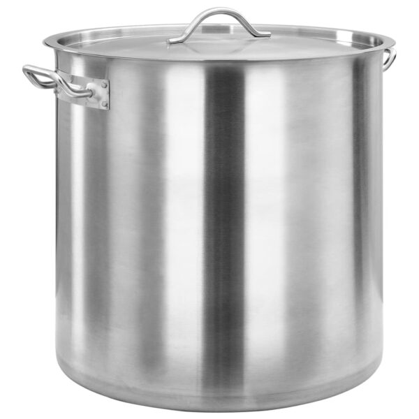 Provira Kookpan 50 L 40x40 cm roestvrij staal