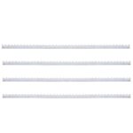 Provira Muurspikes 4 st 1 m gegalvaniseerd staal