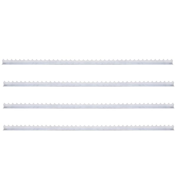 Provira Muurspikes 4 st 1 m gegalvaniseerd staal