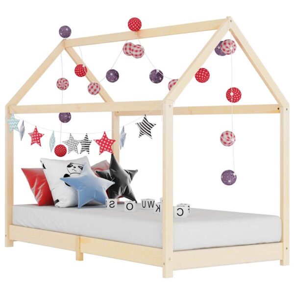 Provira Kinderbedframe massief grenenhout 90x200 cm