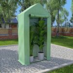 Provira Kas met stalen frame 0,5 m² 1x0,5x1,9 m