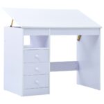 Provira Kindertekentafel/-bureau kantelbaar wit