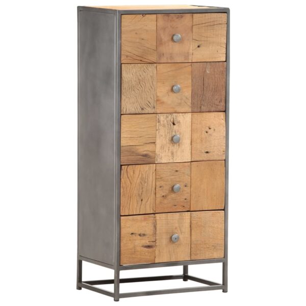 Provira Ladekast 45x30x100 cm massief gerecycled hout