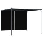 Provira Pergola met uittrekbaar dak 3x3 m antraciet