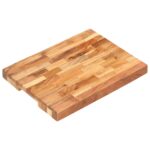 Provira Hakblok 40x30x4 cm massief acaciahout