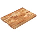 Provira Hakblok 60x40x4 cm massief acaciahout