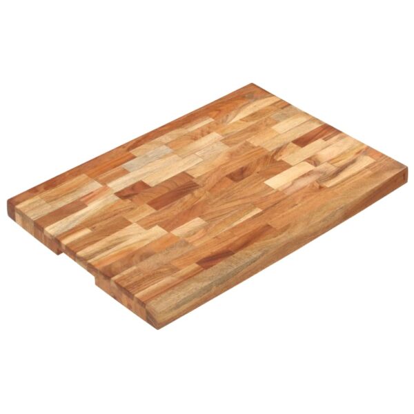 Provira Hakblok 60x40x4 cm massief acaciahout
