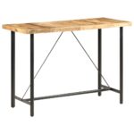 Provira Bartafel 150x70x107 cm ruw mangohout