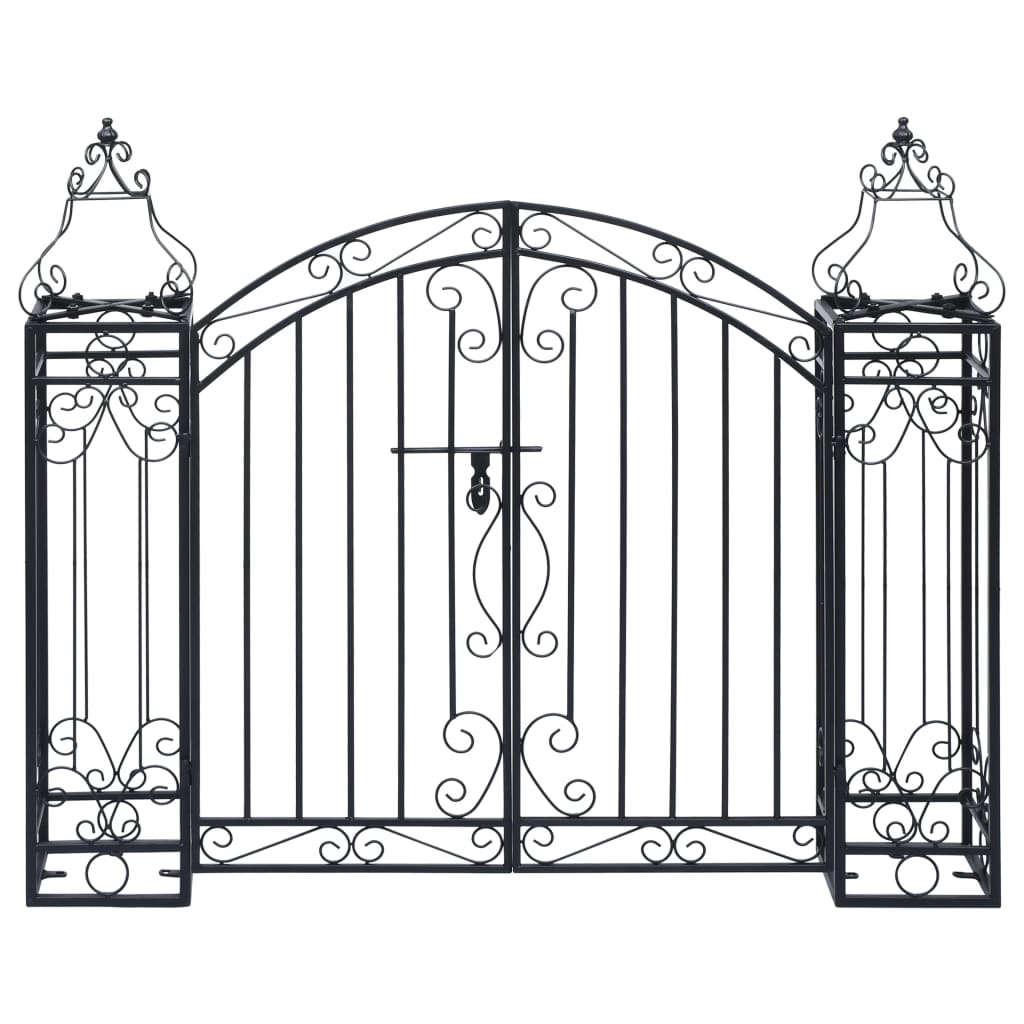 8719883835044_a_en_hd_1 Provira Poort decoratief 122x20,5x100 cm smeedijzer - Image 1