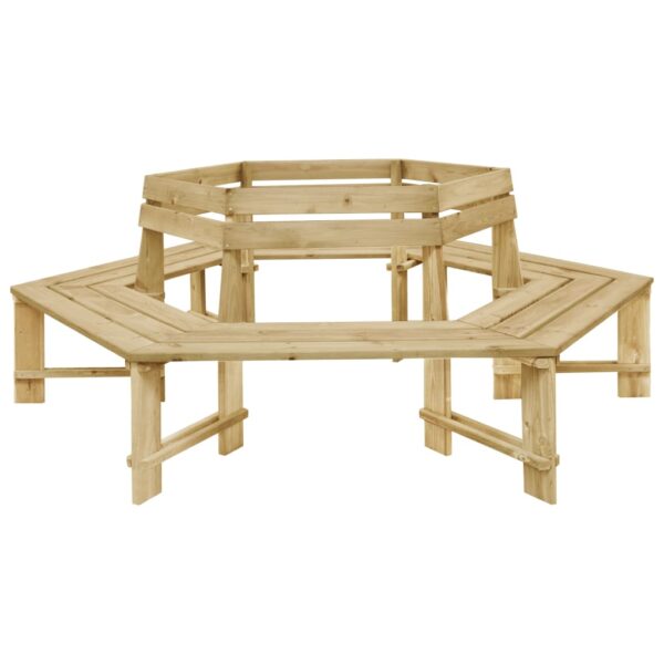 Provira Tuinbank 240 cm geïmpregneerd grenenhout