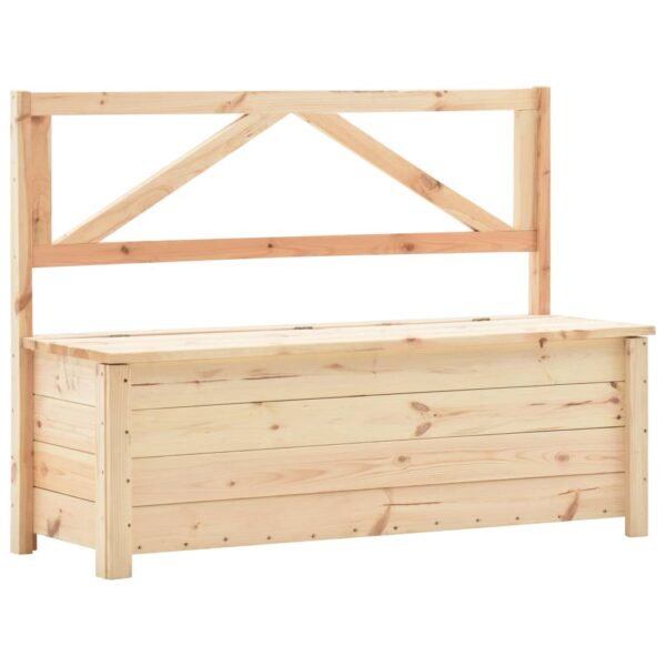 Provira Opbergbankje 120 cm massief grenenhout