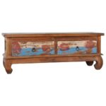 Provira Tv-meubel 110x35x40 cm gerecycled teakhout