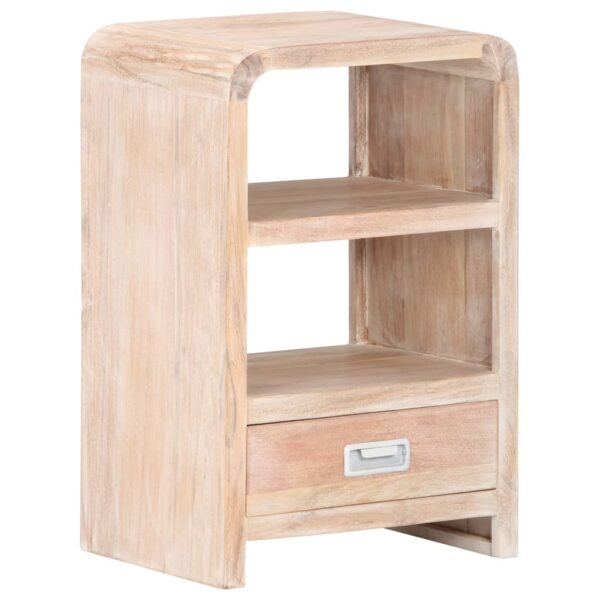 Provira Nachtkastje 40x30x60 cm massief acaciahout
