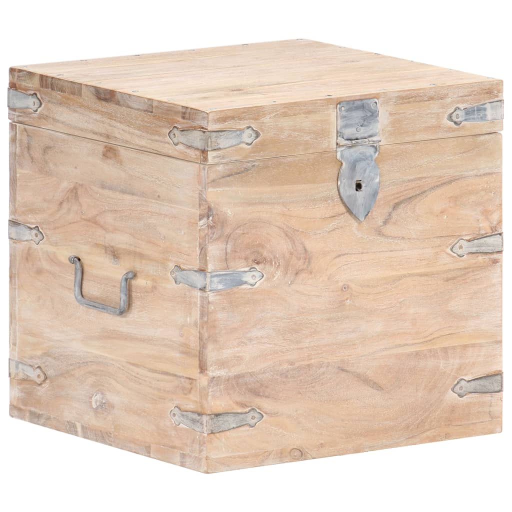 8719883999104_a_en_hd_1 Provira Opbergkist 40x40x40 cm massief acaciahout - Image 1