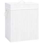 Provira Wasmand met 1 vak 83 L bamboe wit