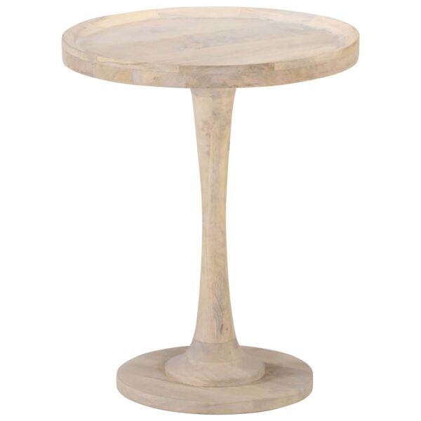 Provira Bijzettafel Ø60x75 cm massief mangohout