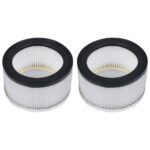 Provira HEPA-filters 2 st voor asstofzuigers wasbaar