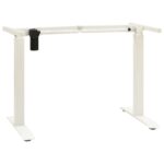 Provira Zit-stabureauframe elektrisch gemotoriseerd wit