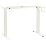 Provira Zit-stabureauframe met slinger handmatig wit