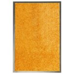 Provira Deurmat wasbaar 40x60 cm oranje