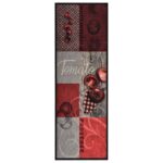 Provira Keukenmat wasbaar Tomato 45x150 cm
