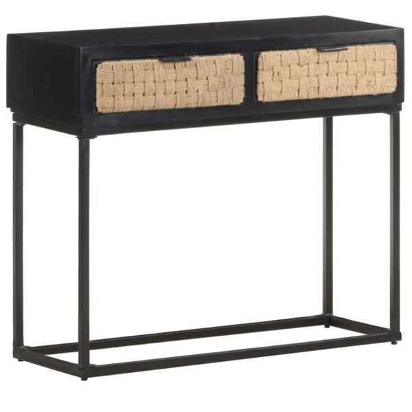 Provira Wandtafel 90x35x76 cm massief mangohout