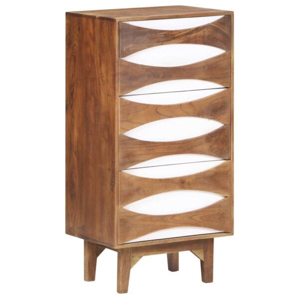 Provira Ladekast 43,5x35x90 cm massief acaciahout