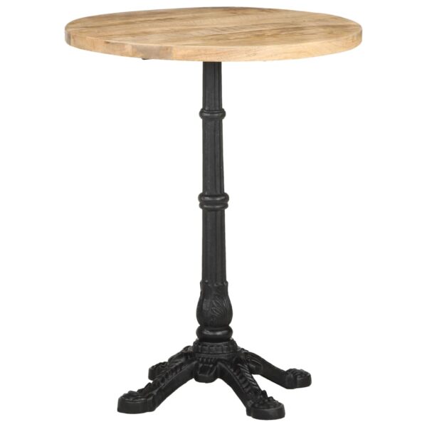Provira Bistrotafel Ø 60x76 cm ruw mangohout