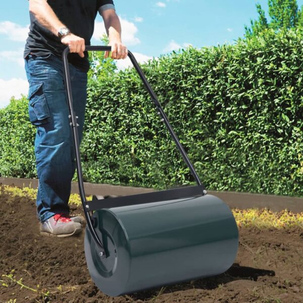 Provira Gazonroller 50 L 63 cm groen en zwart