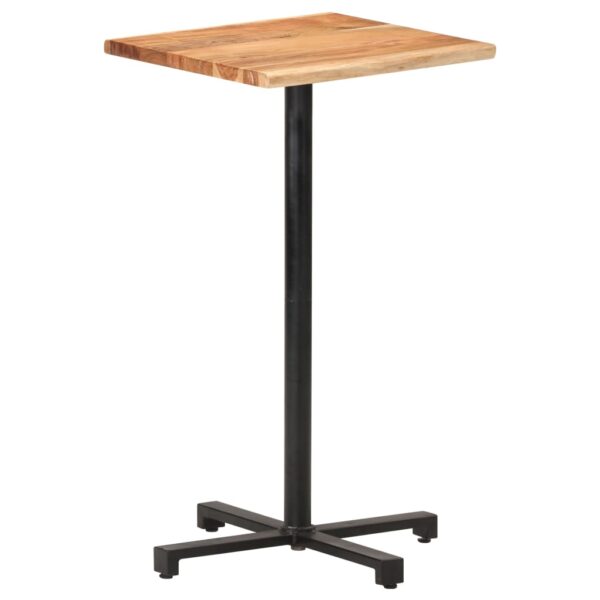 Provira Bartafel met natuurlijke randen 50x50x110 cm massief acaciahout