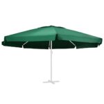 Provira Vervangingsdoek voor parasol 600 cm groen