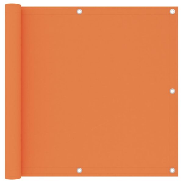 Provira Balkonscherm 90x500 cm oxford stof oranje