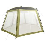 Provira Zwembadtent 590x520x250 cm stof groen