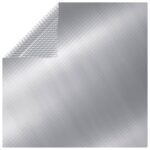 Provira Zwembadhoes 549x274 cm PE zilverkleurig