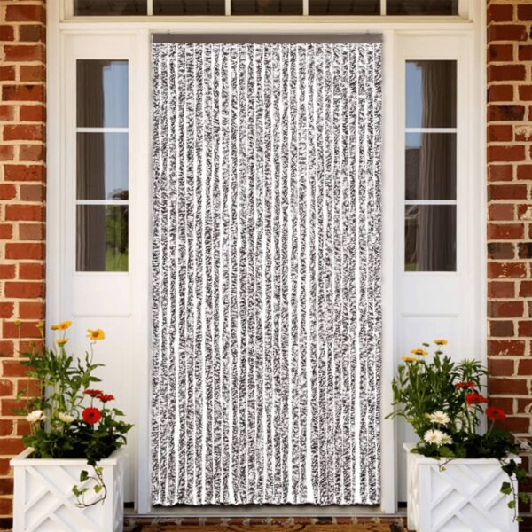 Provira Vliegengordijn 118x220 cm chenille bruin en beige