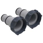 Provira Zwembadslangadapters 2 st kunststof