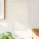 Provira Wandhanger macramé 40x80 cm katoen