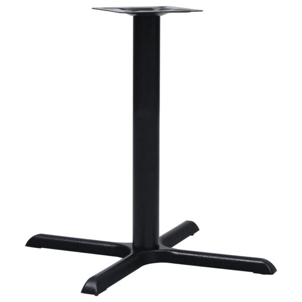 Provira Bistrotafelpoot 76x76x72 cm gietijzer zwart