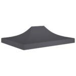Provira Partytentdak 270 g/m² 4x3 m antraciet