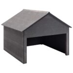 Provira Overkapping voor grasmaaier 80x80x70 cm HKC