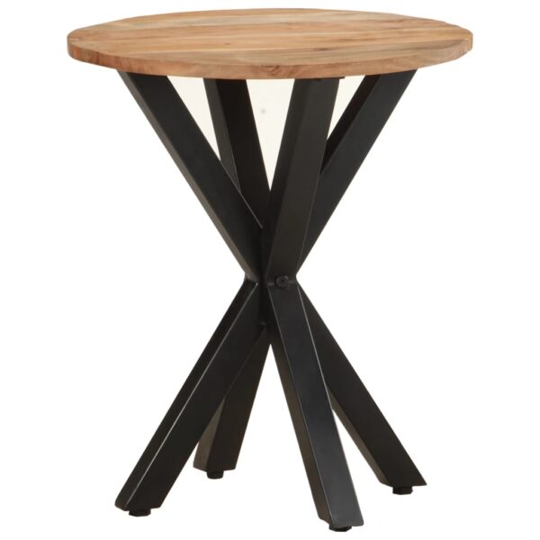 Provira Bijzettafel 48x48x56 cm massief acaciahout
