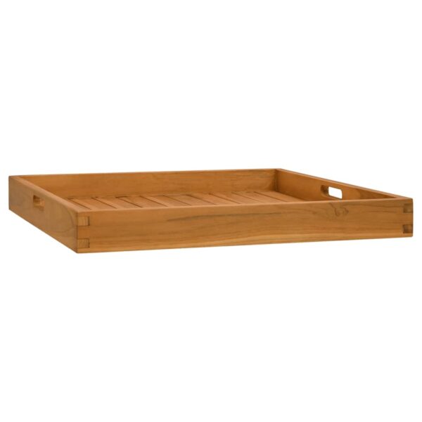 Provira Dienblad 60x60 cm massief teakhout
