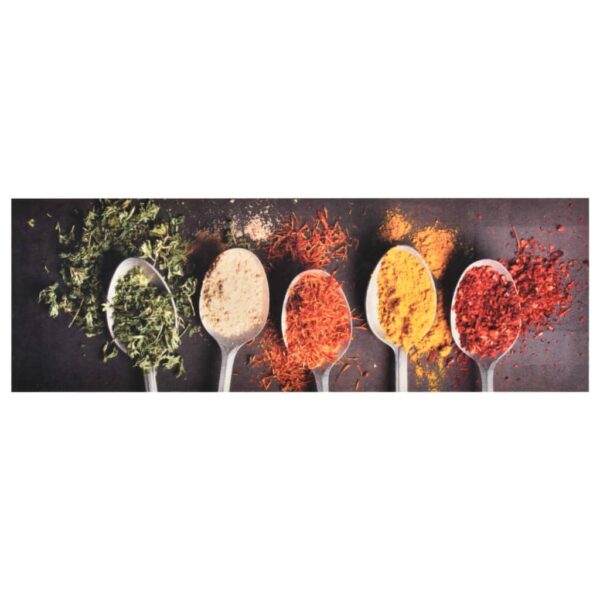 Provira Keukenmat wasbaar Spoons 45x150 cm