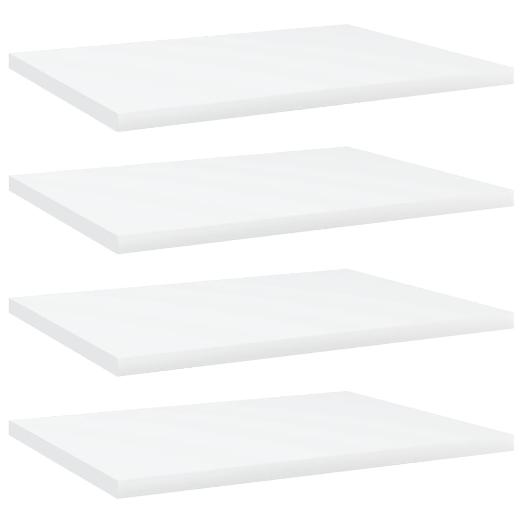 8720286244074_a_en_hd_1 Provira Wandschappen 4 st 40x30x1,5 cm bewerkt hout wit - Image 1
