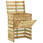 Provira Tuincompostbak gelat 80x50x100 cm geïmpregneerd grenenhout