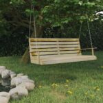 Provira Schommelbank 155x65x60 cm geïmpregneerd grenenhout