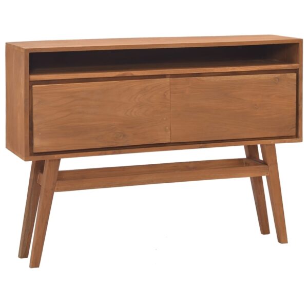 Provira Wandtafel 110x30x79 cm massief teakhout