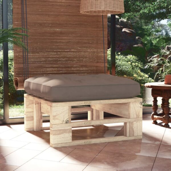 Provira Tuinhocker pallet geïmpregneerd grenenhout
