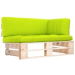 Provira Tuinhoekbank pallet geïmpregneerd grenenhout